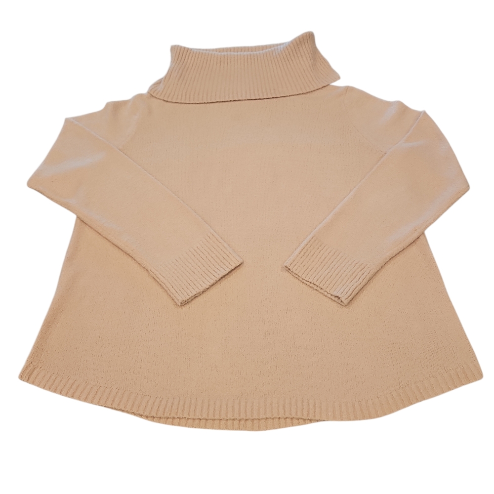 Rachel Zoe Pearl Pink Cowl Neck Sweater Size Medium